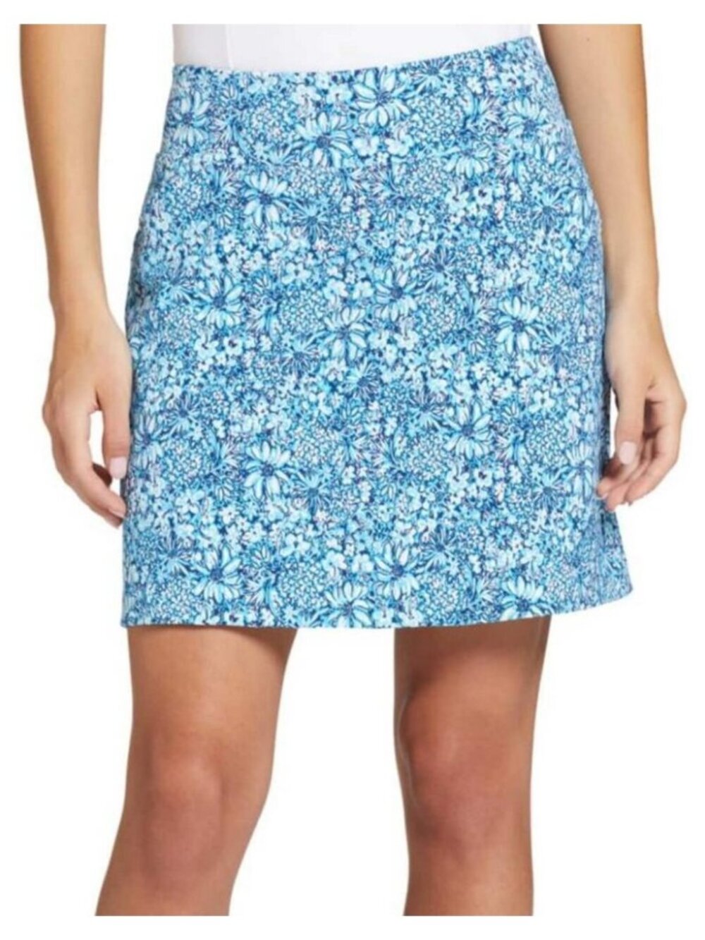 LILLY PULITZER Women's 17” Monica Golf Skort Sz 10 Lilly Blue Print